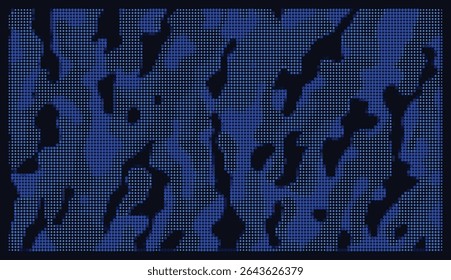 Fundo de meio-tom Camo abstrato