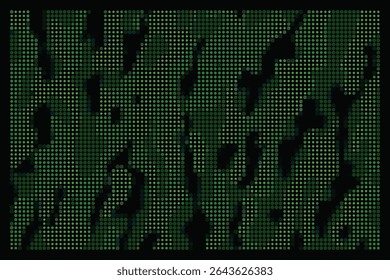 Fundo de meio-tom Camo abstrato