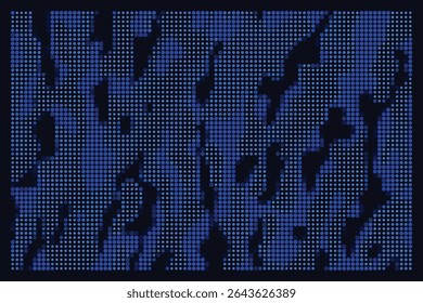 Fundo de meio-tom Camo abstrato