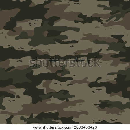 
Abstract camo vector forest clothing pattern, hunting clothing design. EPS