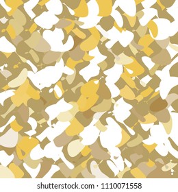 Abstract camouflage background. Organic shapes. Multicolor Graphics. Bright Vector texture for textile, swimwear, paper packaging, covers, decoration. 
