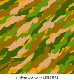 Abstract camouflage background seamless background
