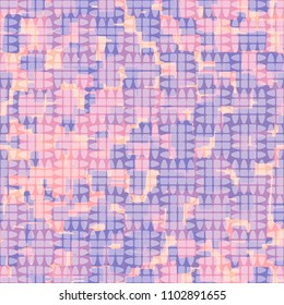 The abstract camouflage is covered with a network of abstract figures. Seamless texture.