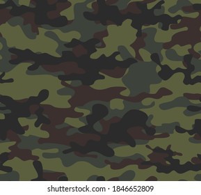 Resumen de camuflaje de fondo verde gráficos vectoriales de patrón forestal para imprimir ropa, tela.