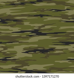 
abstract camouflage military seamless vector pattern