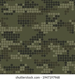 Abstract camouflage, new trendy vector print. Stylish design.