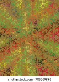 abstract camouflage ornament of the lizard/abstract camouflage ornament