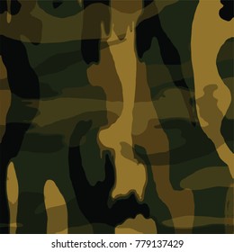 Abstract camouflage pattern