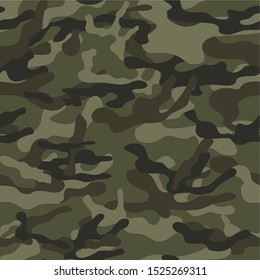 
abstract camouflage pattern army seamless vector.
