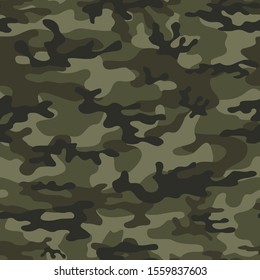 
Abstract camouflage pattern army seamless vector print.