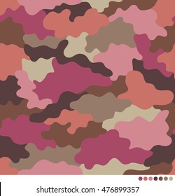 Abstract camouflage pattern background