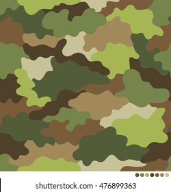 Abstract camouflage pattern background