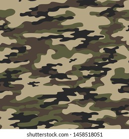 
abstract camouflage pattern military seamless vector print