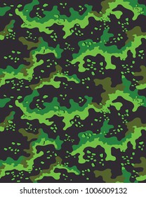 Abstract camouflage pattern. Seamless vector wallpaper.Colorful background. Vector illustration.