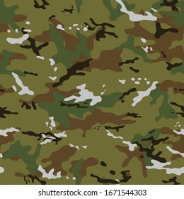 
Abstract camouflage pattern seamless pattern. Vector illustration.