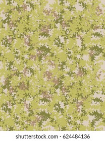 Abstract camouflage pattern. Seamless vector wallpaper.Colorful background. Unique  clothing style. Vector illustration. Military print. 