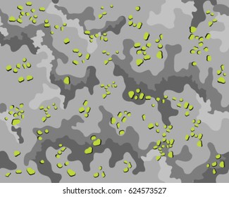 Abstract camouflage pattern. Seamless vector wallpaper.Colorful background. Unique  clothing style. Vector illustration. Military print. 