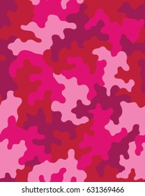 Abstract camouflage pattern. Seamless vector wallpaper.Colorful background. Unique clothing style. Vector illustration. Military print