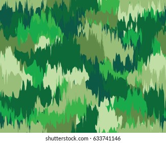 Abstract camouflage pattern. Seamless vector wallpaper.Colorful background. Unique clothing style. Vector illustration. Military print.