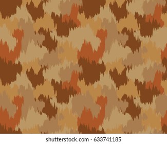 Abstract camouflage pattern. Seamless vector wallpaper.Colorful background. Unique clothing style. Vector illustration. Military print.