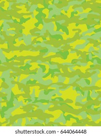 Abstract camouflage pattern. Seamless vector wallpaper.Colorful background. Unique clothing style. Vector illustration. Military print.