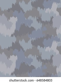 Abstract camouflage pattern. Seamless vector wallpaper.Colorful background. Unique clothing style. Vector illustration. Military print