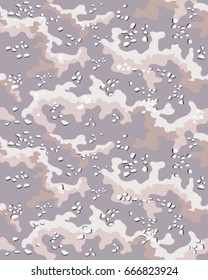 Abstract camouflage pattern. Seamless vector wallpaper.Colorful background. Unique clothing style. Vector illustration. Military print