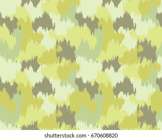 Abstract camouflage pattern. Seamless vector wallpaper.Colorful desktop background. Unique clothing style. Vector illustration. Military print.