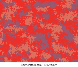 Abstract camouflage pattern. Seamless vector wallpaper.Colorful desktop background. Unique clothing style. Vector illustration. Military print.