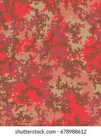 Abstract camouflage pattern. Seamless vector wallpaper.Colorful desktop background. Unique clothing style. Vector illustration. Military print.