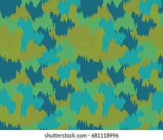 Abstract camouflage pattern. Seamless vector wallpaper.Colorful desktop background. Unique clothing style. Vector illustration. Military print.