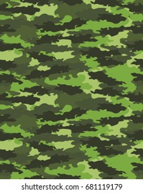 Abstract camouflage pattern. Seamless vector wallpaper.Colorful desktop background. Unique clothing style. Vector illustration. Military print.