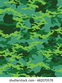 Abstract camouflage pattern. Seamless vector wallpaper.Colorful desktop background. Unique clothing style. Vector illustration. Military print.