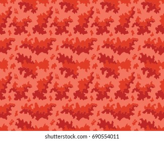Abstract camouflage pattern. Seamless vector wallpaper.Colorful desktop background. Unique clothing style. Vector illustration. Military print