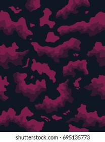 Abstract camouflage pattern. Seamless vector wallpaper.Colorful desktop background. Unique clothing style. Vector illustration. Military print