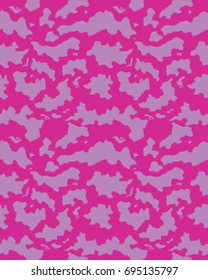 Abstract camouflage pattern. Seamless vector wallpaper.Colorful desktop background. Unique clothing style. Vector illustration. Military print