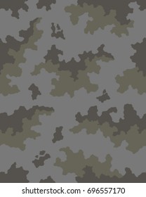 Abstract camouflage pattern. Seamless vector wallpaper.Colorful desktop background. Unique clothing style. Vector illustration. Military print