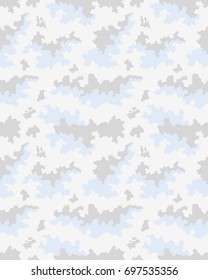 Abstract camouflage pattern. Seamless vector wallpaper.Colorful desktop background. Unique clothing style. Vector illustration. Military print