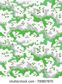 Abstract camouflage pattern. Seamless vector wallpaper.Colorful desktop background. Unique clothing style. Vector illustration