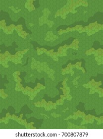 Abstract camouflage pattern. Seamless vector wallpaper.Colorful desktop background. Unique clothing style. Vector illustration