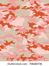 Abstract camouflage pattern. Seamless vector wallpaper.Colorful desktop background. Unique clothing style. Vector illustration.