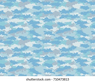 Abstract camouflage pattern. Seamless vector wallpaper.Colorful desktop background. Unique clothing style. Vector illustration.