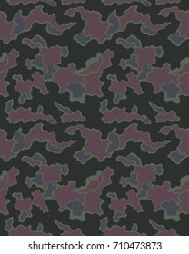 Abstract camouflage pattern. Seamless vector wallpaper.Colorful desktop background. Unique clothing style. Vector illustration.