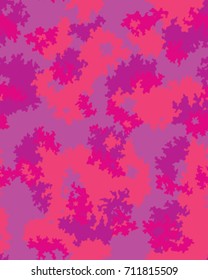 Abstract camouflage pattern. Seamless vector wallpaper.Colorful desktop background. Unique clothing style. Vector illustration.