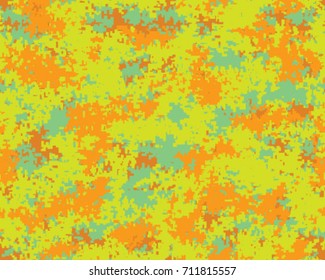 Abstract camouflage pattern. Seamless vector wallpaper.Colorful desktop background. Unique clothing style. Vector illustration.