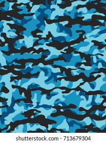 Abstract camouflage pattern. Seamless vector wallpaper.Colorful desktop background. Unique clothing style. Vector illustration