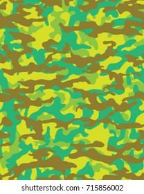 Abstract camouflage pattern. Seamless vector wallpaper.Colorful desktop background. Unique clothing style. Vector illustration