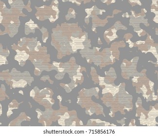 Abstract camouflage pattern. Seamless vector wallpaper.Colorful desktop background. Unique clothing style. Vector illustration