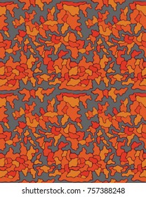 Abstract camouflage pattern. Seamless vector wallpaper.Colorful background. Unique clothing style. Vector illustration. Military print.