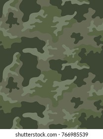 Abstract camouflage pattern. Seamless vector wallpaper.Colorful background. Vector illustration